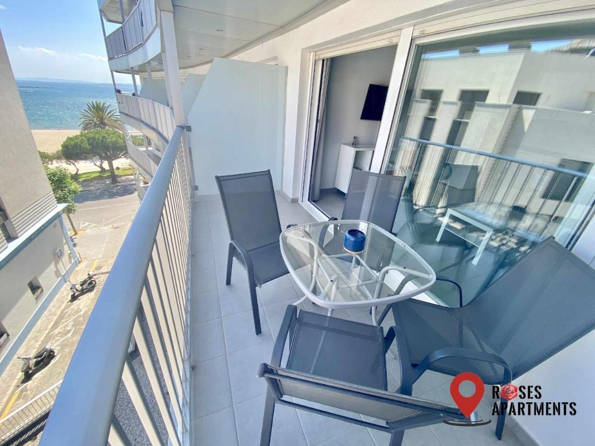 Roses Apartments Ocean 2 Habitaciones Vista Mar Lateral Kültér fotó